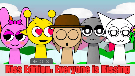 Sprunki Kiss Edition: Everyone Is Kissing